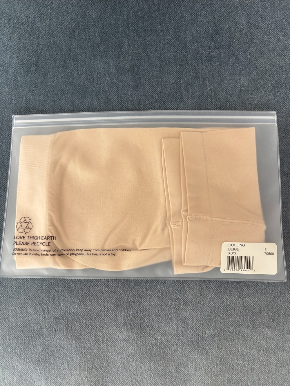 Thighsociety The Cooling 5” - Beige - Picture 6 of 7